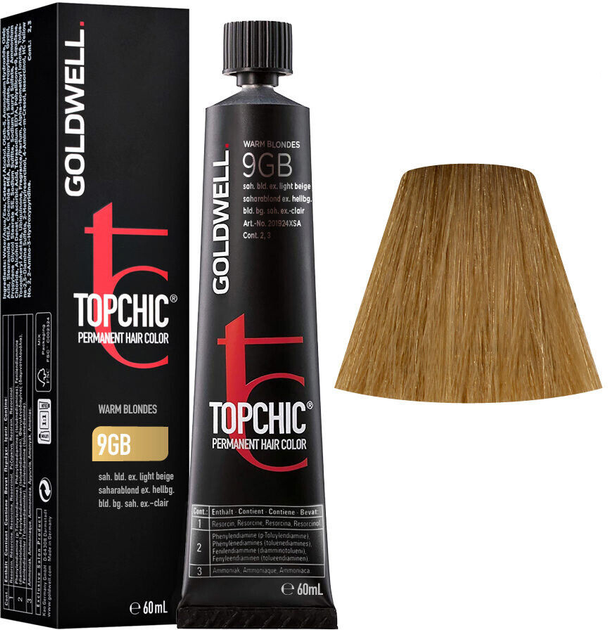 Farba Goldwell Topchic Hair Color 9GB 60 ml (4021609000426) - obraz 1