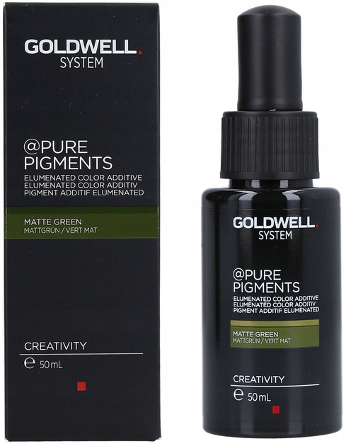 Farba Goldwell System Pure Pigments Elumenated Color Additive Matte Green 50 ml (4021609661474) - obraz 1