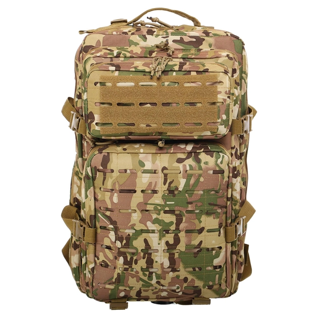 Рюкзак тактичний штурмовий SILVER KNIGHT 1512 розмір 50х36х12см 22л Цвет: Камуфляж Multicam - изображение 2
