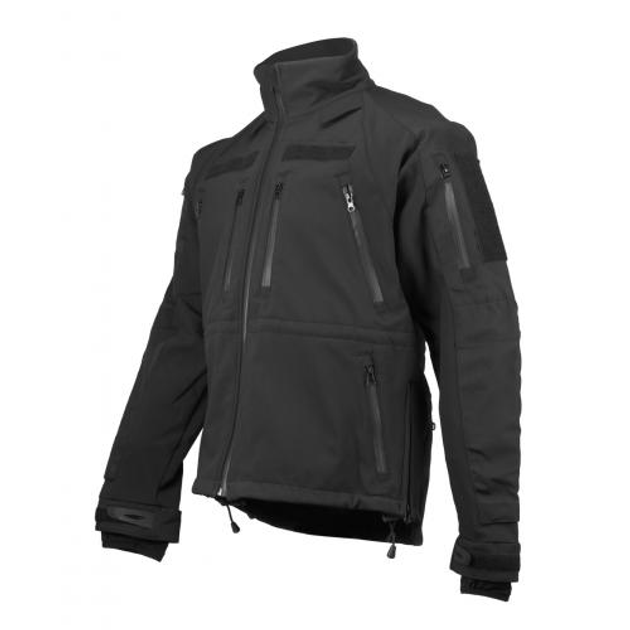 Куртка демисезонная Softshell Sturm Mil-Tec Black XL (Черный) - изображение 2