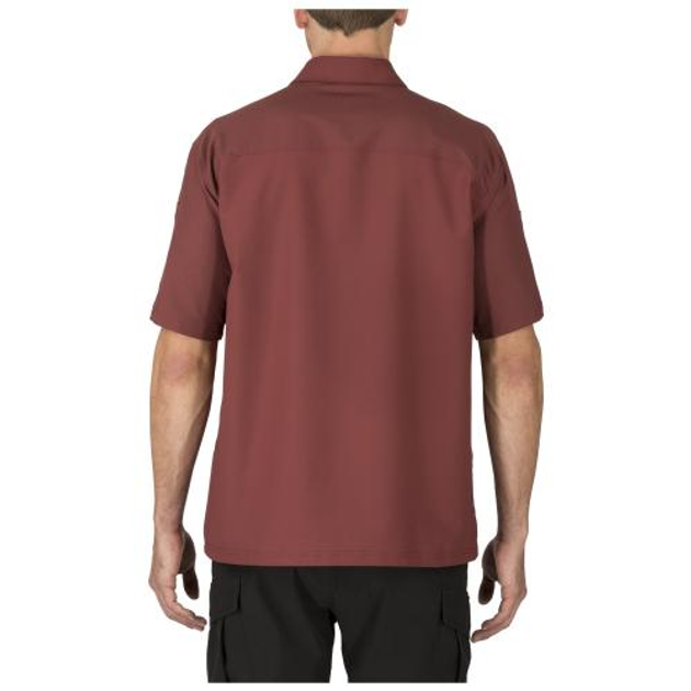 Сорочка с коротким рукавом 5.11 FREEDOM FLEX WOVEN S/S 5.11 Tactical Underbrush, L (Подлесок) Тактическая - изображение 2