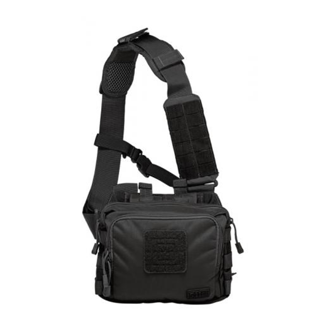 Сумка для скрытого ношения оружия 5.11 2-Banger Bag 5.11 Tactical Black 10x24x7.5 (Черный) - изображение 1