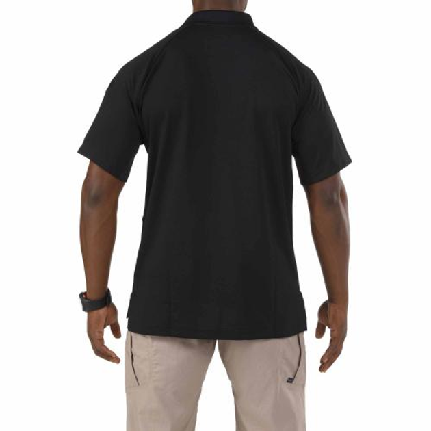 Футболка поло 5.11 Performance Polo - Short Sleeve Synthetic Knit 5.11 Tactical Black XS (Черный) Тактическая - изображение 2