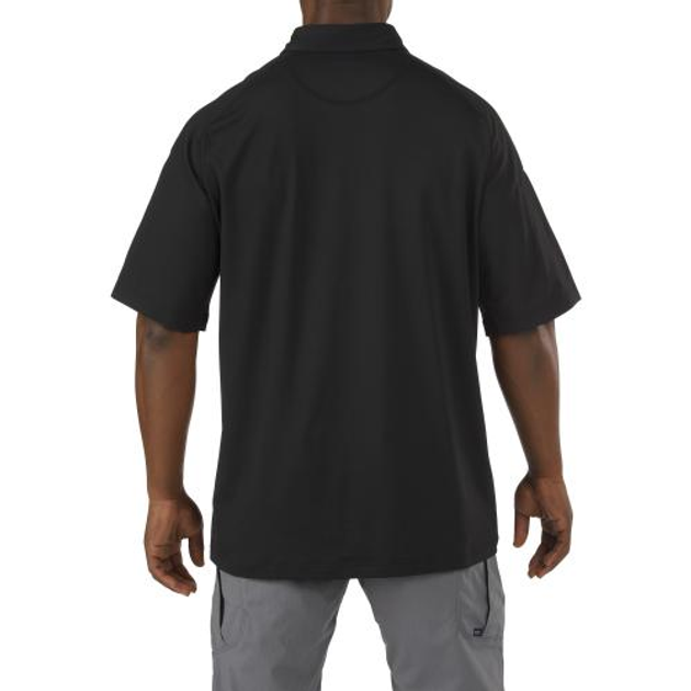 Футболка поло 5.11 Rapid Perfomance Polo - Short Sleeve 5.11 Tactical Black 3XL (Черный) Тактическая - изображение 2