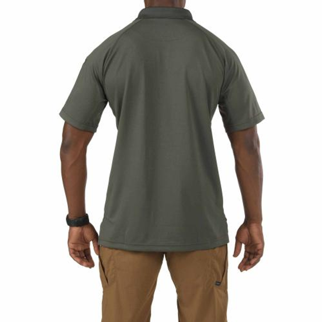 Футболка поло 5.11 Performance Polo - Short Sleeve Synthetic Knit 5.11 Tactical TDU Green L (Зелений) - зображення 2