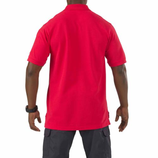 Футболка поло 5.11 Tactical Professional Polo - Short Sleeve 5.11 Tactical Range Red XL (Красный) Тактическая - изображение 2