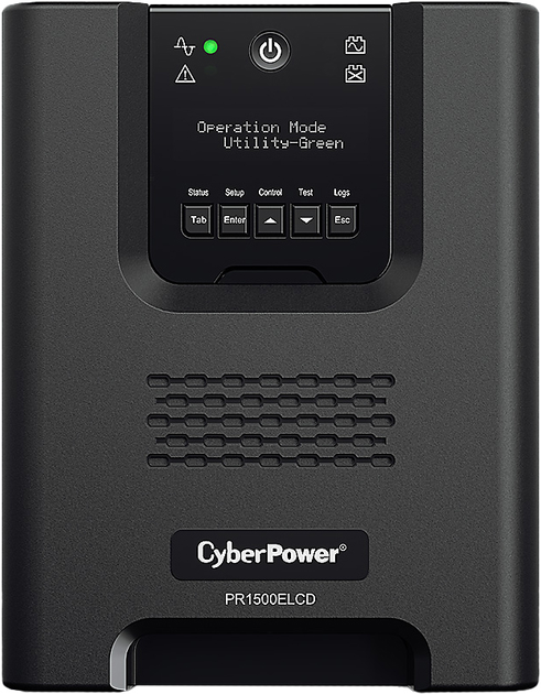 ДБЖ CyberPower Line-Interactive SNMP 1500 VA (PR1500ELCD) - зображення 3