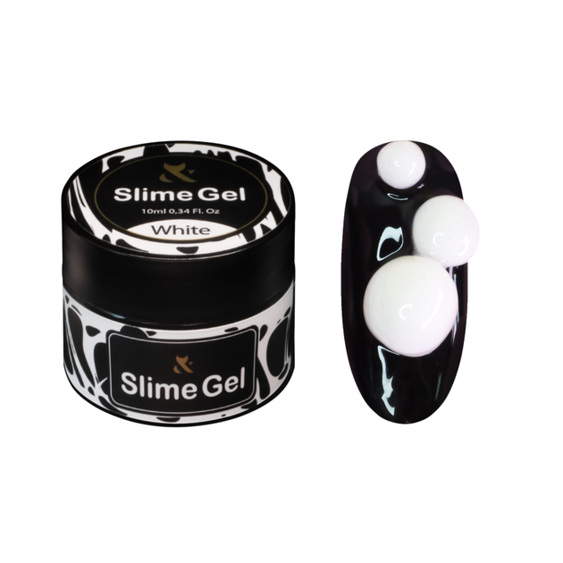 Гель-жвачка для дизайна F.O.X Slime Gel White 10 мл от продавца: Cosmo ...