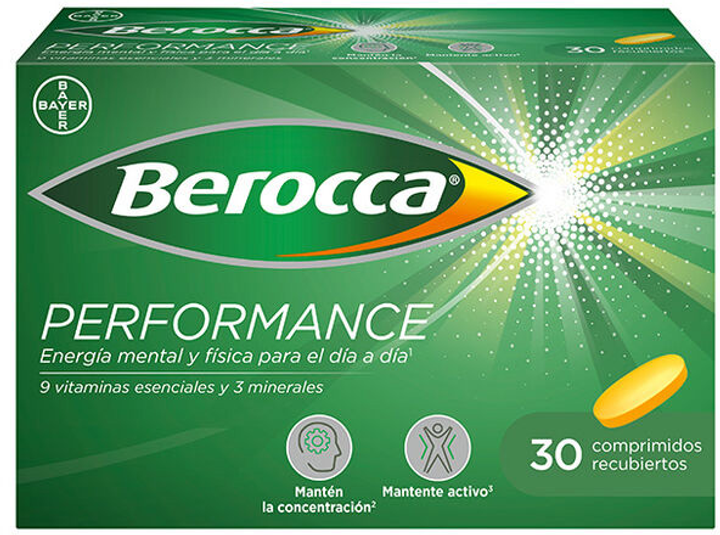 Witaminy dla mózgu Berocca Performance 30 tabletek (8470001716811) - obraz 1
