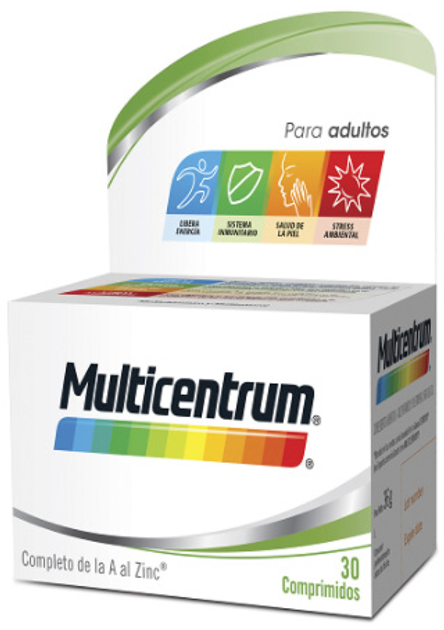 Multiwitaminy Multicentrum 30 tabletek (8470003860031) - obraz 1