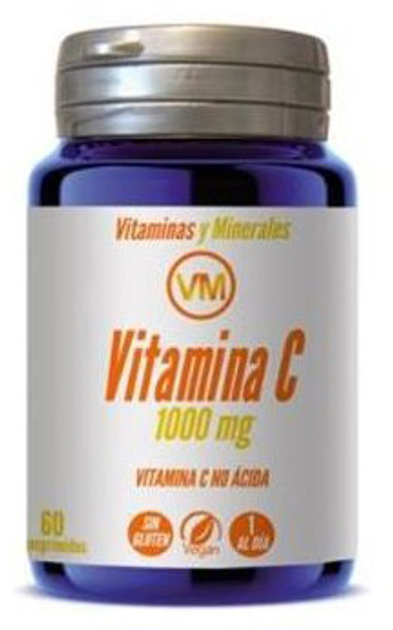 Вітаміни Ynsadiet Vitamina C 1000 мг No Acida 60 таблеток (8412016372132) - зображення 1