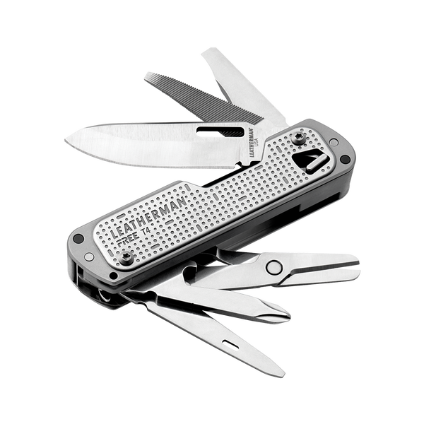 Мультитул Leatherman Free T4 Карманный Серый 12 функций 122 г - Фото 2 Мультитул Leatherman Free T4 Карманный Серый 12 функций 122 г - изображение 2