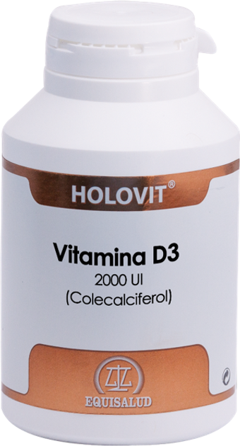 Вітаміни Equisalud Holovit Vitamina D3 2000 Ui 180 (8436003021667) - зображення 1