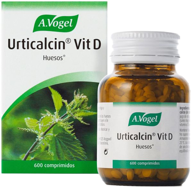 Вітаміни Vogel Urticalcin Vitamina D 600 таблеток (7610313390397) - зображення 1