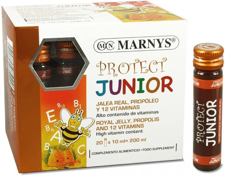Харчова добавка Marnys Protect Junior Jalea Real Propoleo 12 Vitaminas 2 (8410885075109) - зображення 1
