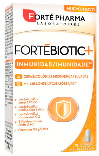Suplement diety Forte Pharma Fortebiotic+ Odporność 20 kapsułek (8470002011427) - obraz 1