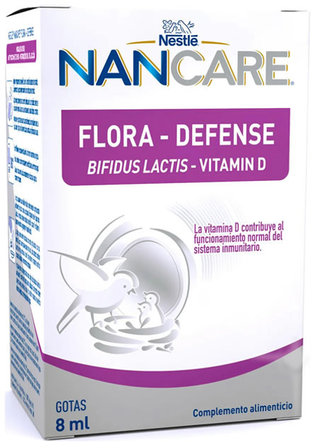 Харчова добавка Nancare Flora Defense 8 мл (8000300410075) - зображення 1
