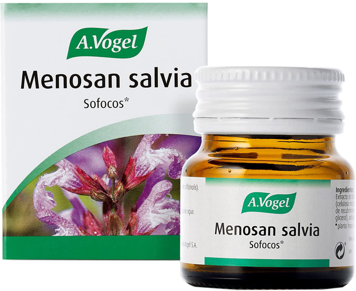 Харчова добавка Vogel Menosan Salvia 30 таблеток (7610313426546) - зображення 1