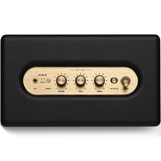Стационарная акустическая система, беспроводная колонка Marshall Louder Speaker Acton III Bluetooth, Black - изображение 5