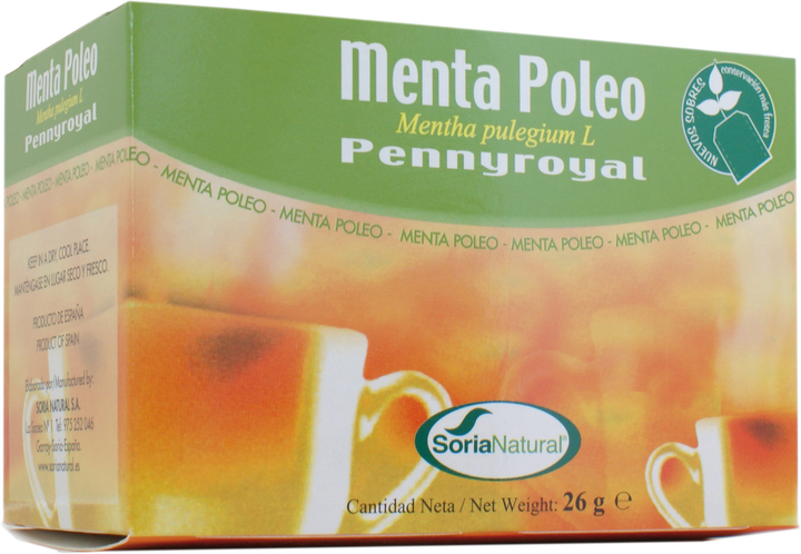 Suplement diety Soria Menta-Pennyroyal 20 szt (8422947030384) - obraz 1