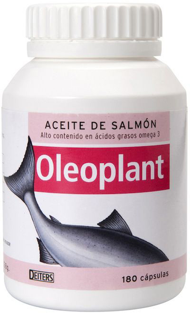 Харчова добавка Deiters Oleoplant Salmon 180 капсул (8430022000696) - зображення 1