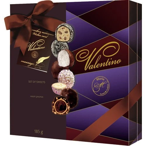 とう♡VALENTINO Конфеты Валентино 185 г Maria – купить в Украине - ROZETKA