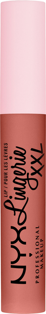 Акція на Рідка матова помада для губ NYX Professional Makeup Lip Lingerie XXL 02 Turn On 4 мл від Rozetka