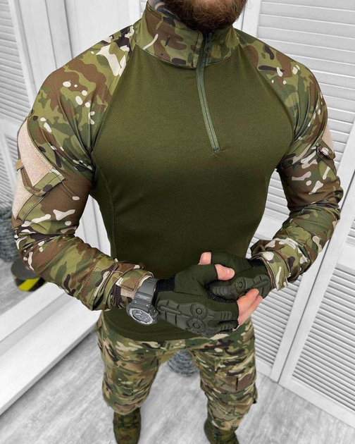 Тактический убакс, боевая рубашка Single Sword , Мультикам, размер XXL - изображение 1