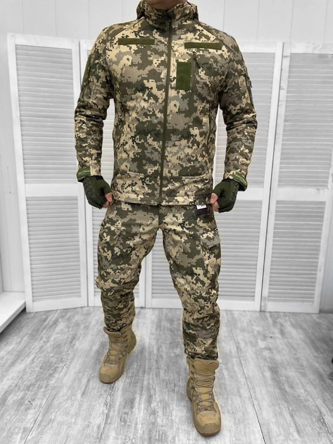 Тактична куртка демісезон ЗСУ Single Sword Піксель M - зображення 2