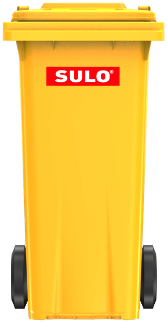 Мусорный контейнер SULO 500 х 933 х 550 мм 120 л Желтый (MGB.Y 120) - изображение 4