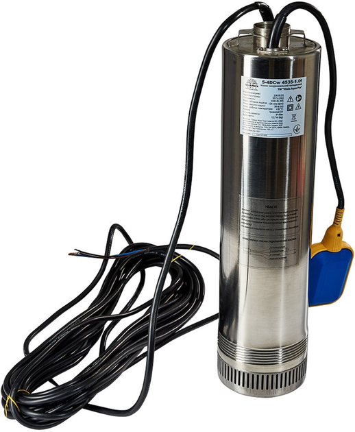 Насос занурювальний колодязний Vitals Aqua PRO 5-4DCw 4535-1.0f (00000001490173) - зображення 1