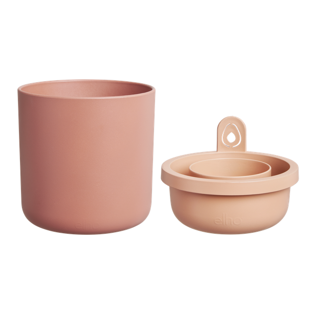 Вазон ELHO Аvocado pot круглий кораловий пластиковий 12 см (519490) - изображение 3