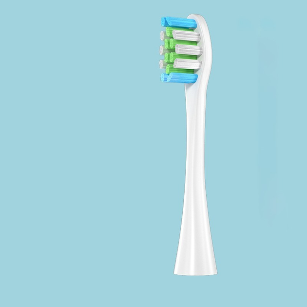 Насадки для зубной щетки Oclean Soft brush head P1 white - 1шт. – фото ...