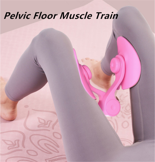 Домашний тренажер для бедер Устройство укрепления мышц таза Pelvical floor trainer Pink - изображение 4