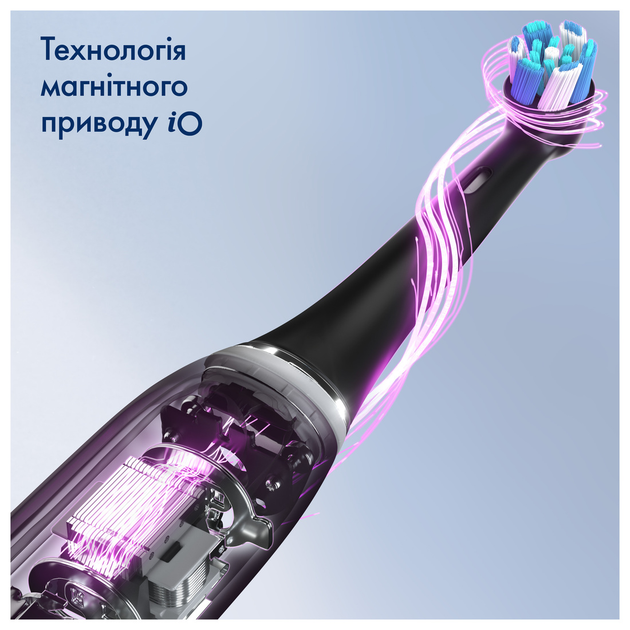 Электрическая зубная щетка Oral-B iO 9 Black (4210201303015_4210201449485) - изображение 8