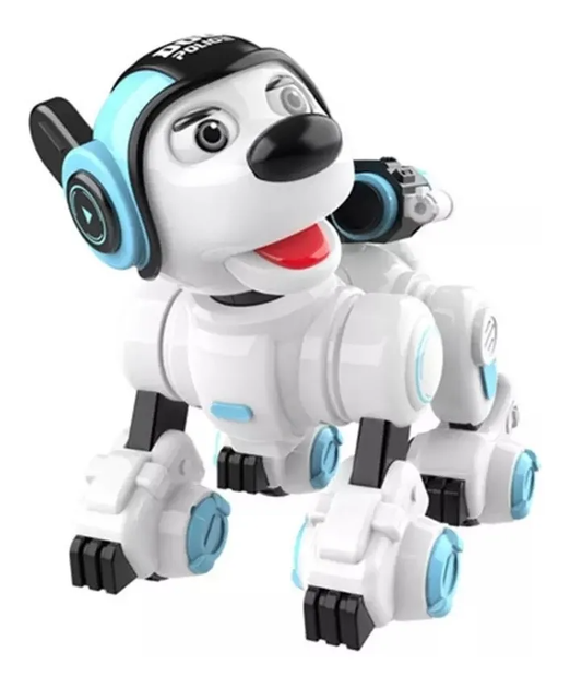 Интерактивная многофункциональная игрушка Полицейский Кибер Пес RC 0008 ...
