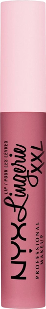 Акция на Рідка матова помада для губ NYX Professional Makeup Lip Lingerie XXL 12 Maxx Out 4 мл от Rozetka