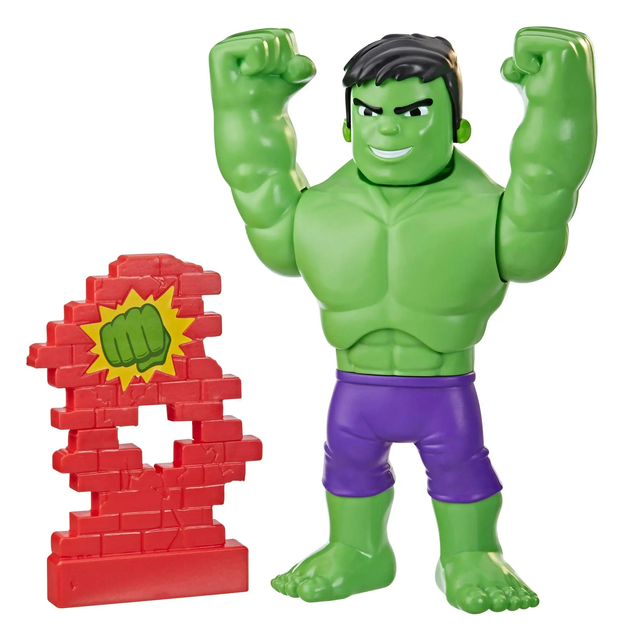 Figurka Do Gier Hasbro Spidey and His Amazing Friends Power Smash Hulk (5010994104825) - obraz 1