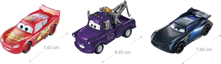 Набор 3 шт Машинки Тачки меняют цвет Disney Pixar Cars Color