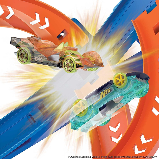 Трек Хот Вилс Скоростная Авария Hot Wheels Spiral Speed