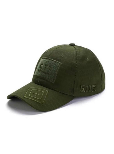 Тактична армійська кепка Олива з липучкою OneSize Olive - зображення 1