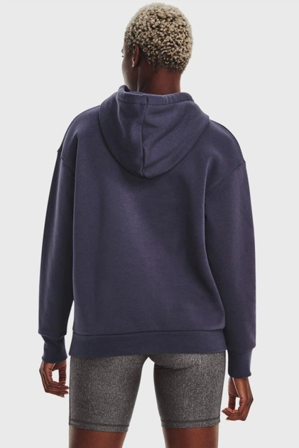 Женское темно-серое худи Essential Fleece Hoodie Under Armour L 1373033-558 - изображение 3