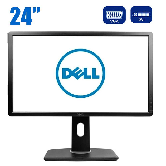 Монитор Dell Professional P2412H / 24" (1920x1080) TN / VGA, DVI, USB 2 ...