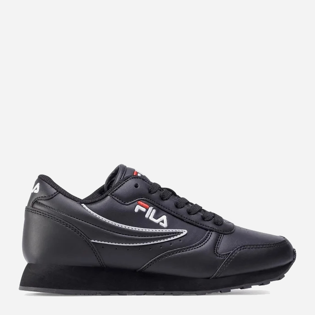 Buty sportowe damskie na platformie do kostki Fila 1010308 40 (9US) 25 cm Czarne (8719477211230) - obraz 1