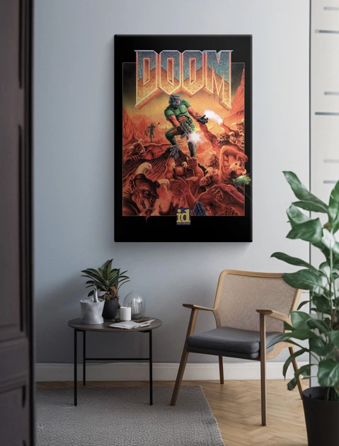 Картина FNBK Doom 30x40 см - изображение 3