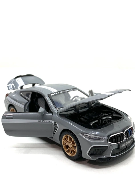 Машинка металева Авто Експерт BMW M8 1:32 відчиняються двері та багажник Сіра (LF-04412) - зображення 4