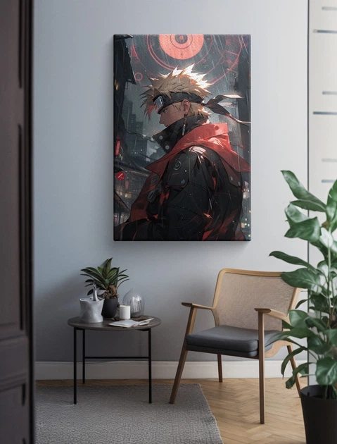 Картина FNBK Наруто 4 аниме (Naruto) 30x40 см - изображение 3