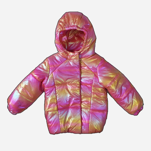 Акція на Дитяча демісезонна куртка для дівчинки Одягайко 22745 92 см Рожева від Rozetka