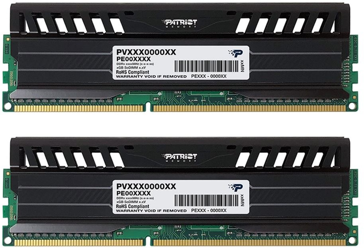 RAM Patriot DDR3-1600 16384MB PC3-12800 (zestaw 2x8192) Viper III czarny mamba (PV316G160C0K) - obraz 2