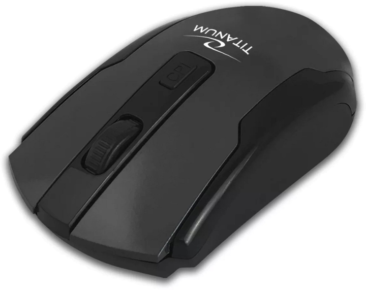 Mysz Titanum Vela TM123 Wireless Czarna (5901299946664) - obraz 1